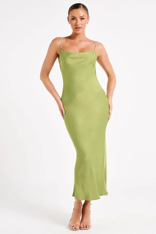 Women MESHKI Midi Dresses<Adela