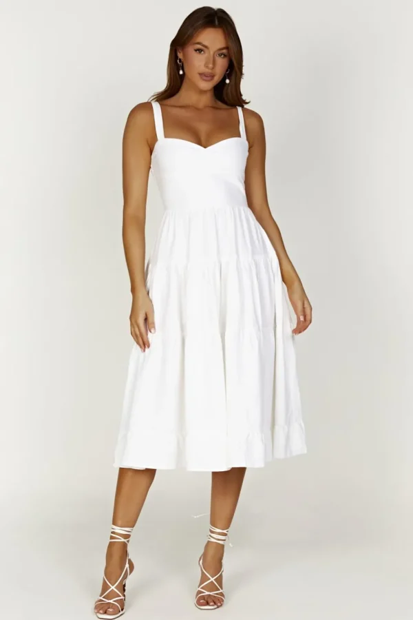 Women MESHKI Midi Dresses<Adriana