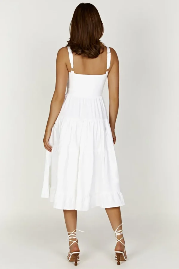 Women MESHKI Midi Dresses<Adriana