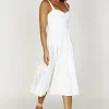 Women MESHKI Midi Dresses<Adriana