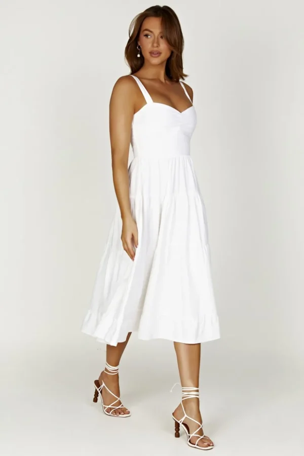 Women MESHKI Midi Dresses<Adriana