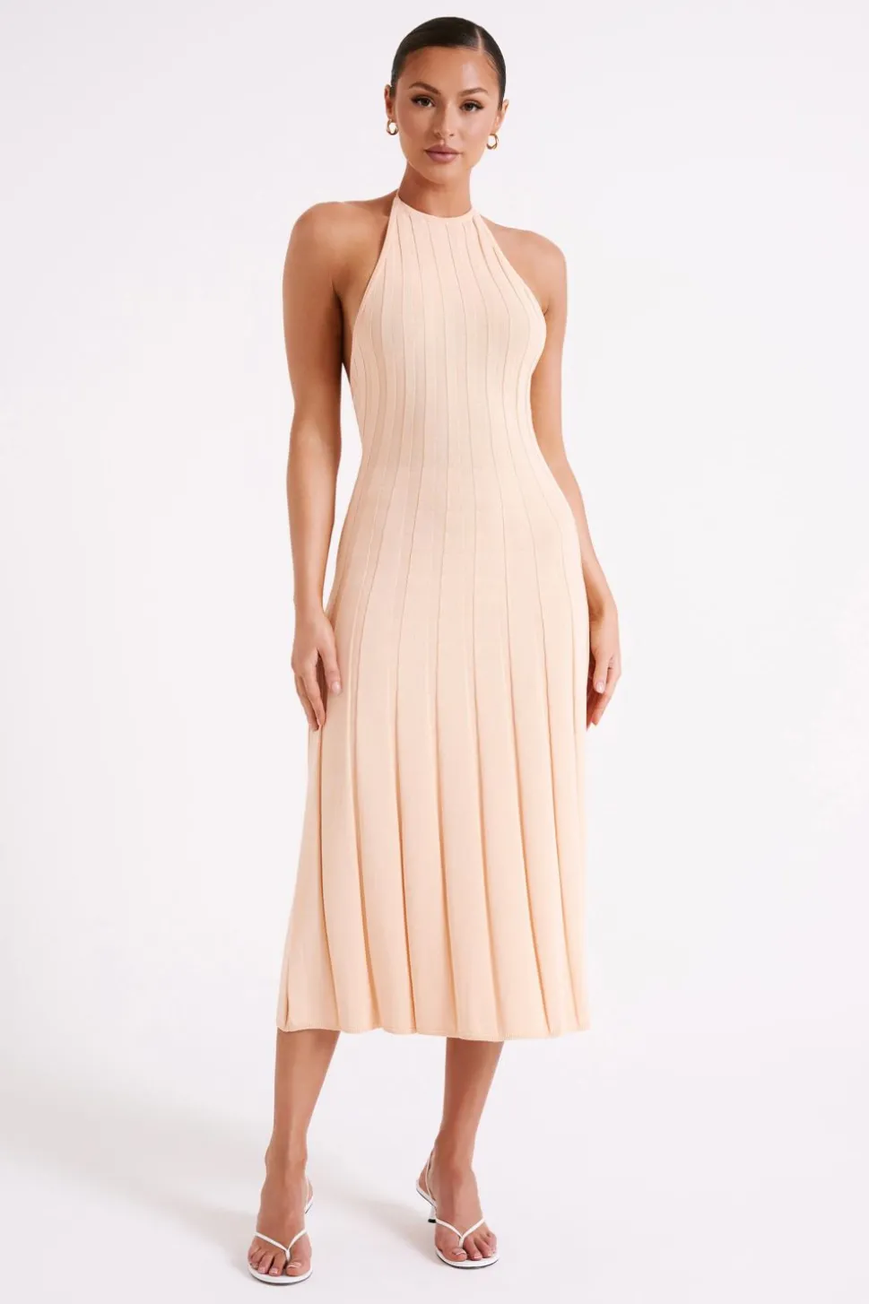 adrienne_0-3.webp Women MESHKI Midi Dresses<Adrienne