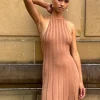adrienne_2-1.webp Women MESHKI Midi Dresses<Adrienne