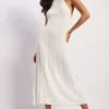 Women MESHKI Midi Dresses<Adrienne