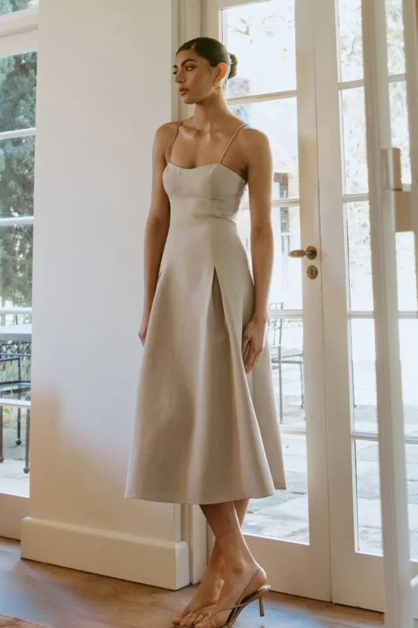 Women MESHKI Midi Dresses<Alaina