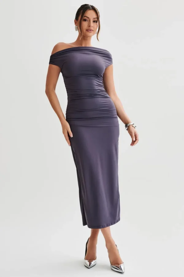 alayna_0-5.webp Women MESHKI Midi Dresses<Alayna