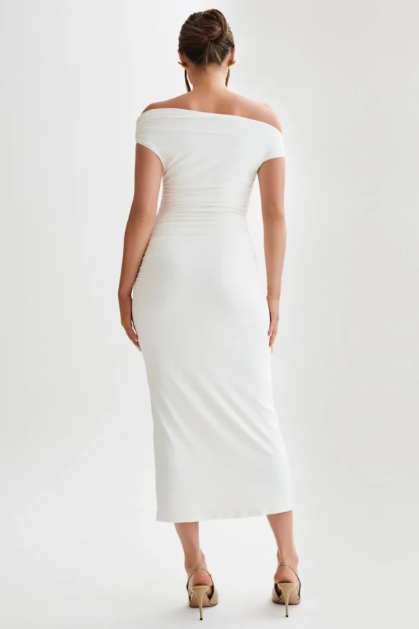 alayna_1-2.webp Women MESHKI Midi Dresses<Alayna