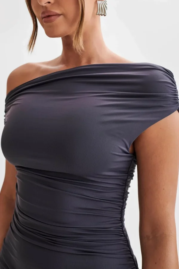 alayna_1-5.webp Women MESHKI Midi Dresses<Alayna