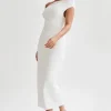 alayna_4-2.webp Women MESHKI Midi Dresses<Alayna