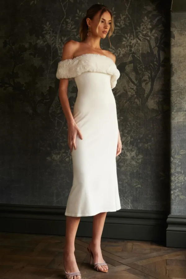 Women MESHKI Midi Dresses<Angelica