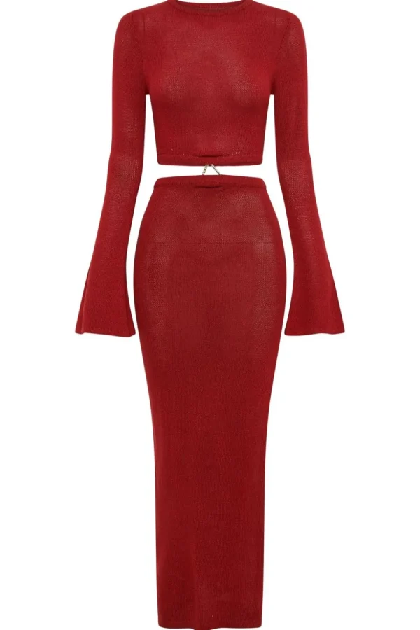 anna_5-2.webp Women MESHKI Midi Dresses<Anna