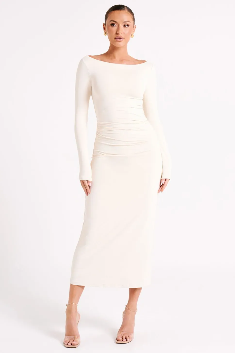 anya_0.webp Women MESHKI Midi Dresses<Anya