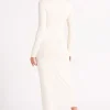 anya_2.webp Women MESHKI Midi Dresses<Anya