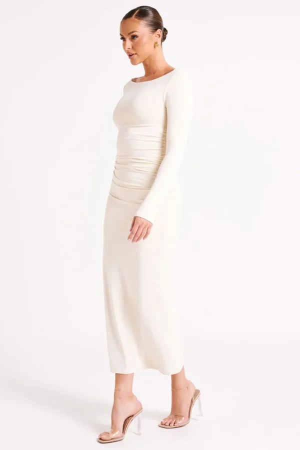 anya_3.webp Women MESHKI Midi Dresses<Anya