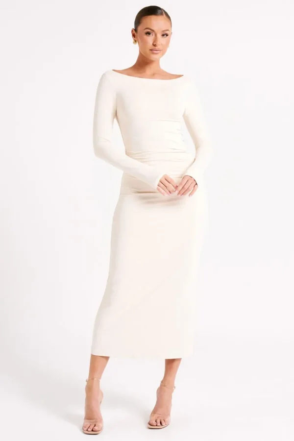 anya_4.webp Women MESHKI Midi Dresses<Anya