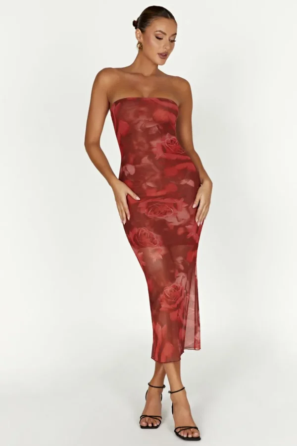 Women MESHKI Midi Dresses<Aphrodite