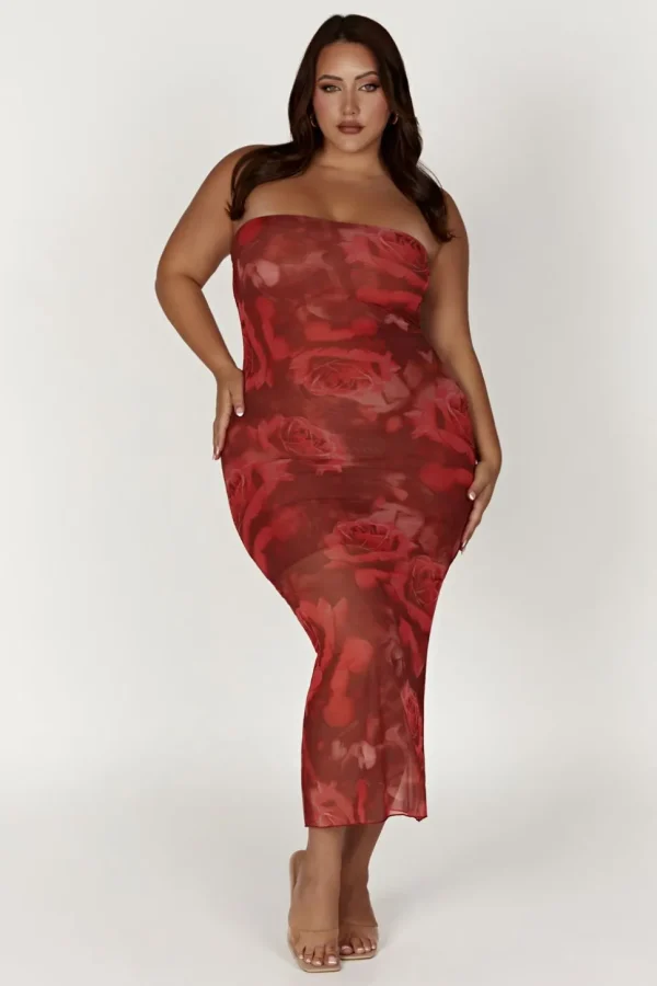 Women MESHKI Midi Dresses<Aphrodite
