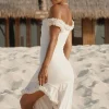 arielle_2.webp Women MESHKI Midi Dresses<Arielle