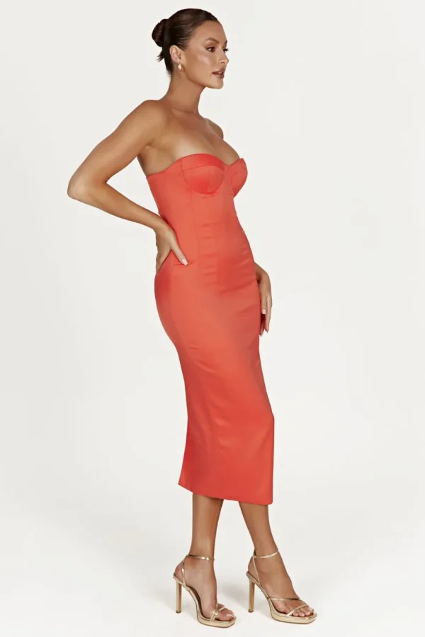 Women MESHKI Midi Dresses<Bryony