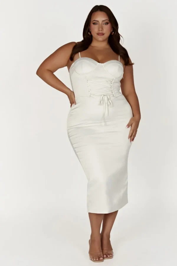 Women MESHKI Midi Dresses<Camelia