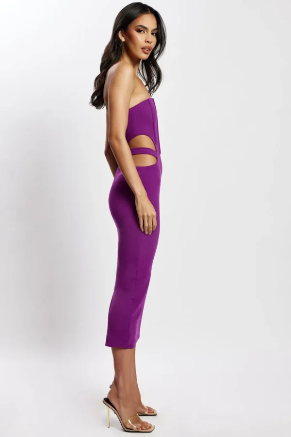 Women MESHKI Midi Dresses<Catherine
