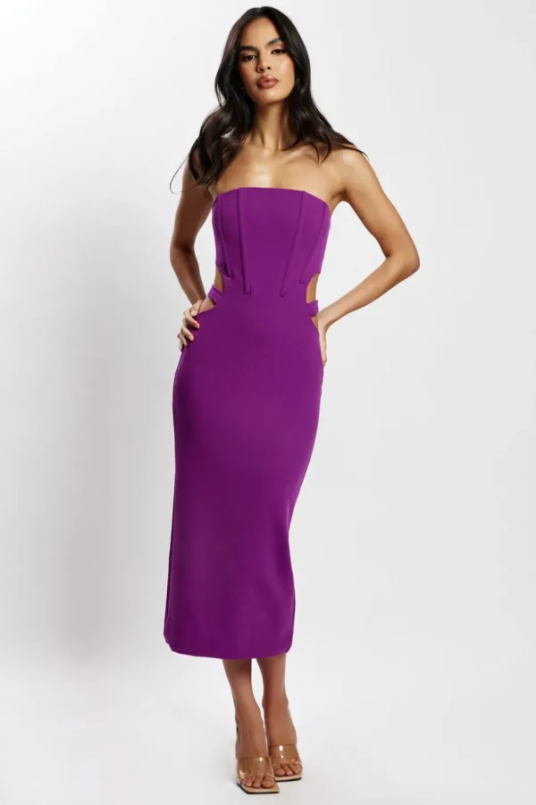 Women MESHKI Midi Dresses<Catherine