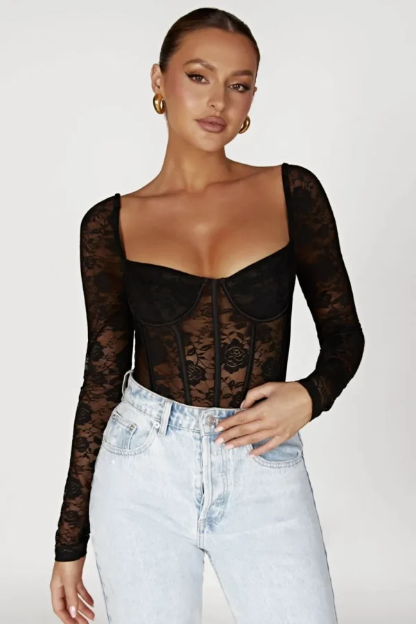 Women MESHKI Bodysuits<Cheryl