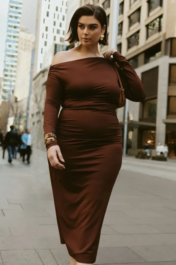 christabel_0.webp Women MESHKI Midi Dresses<Christabel
