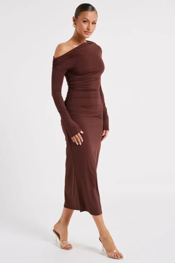 christabel_3.webp Women MESHKI Midi Dresses<Christabel
