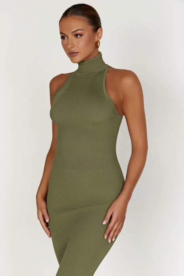connie_6.webp Women MESHKI Midi Dresses<Connie