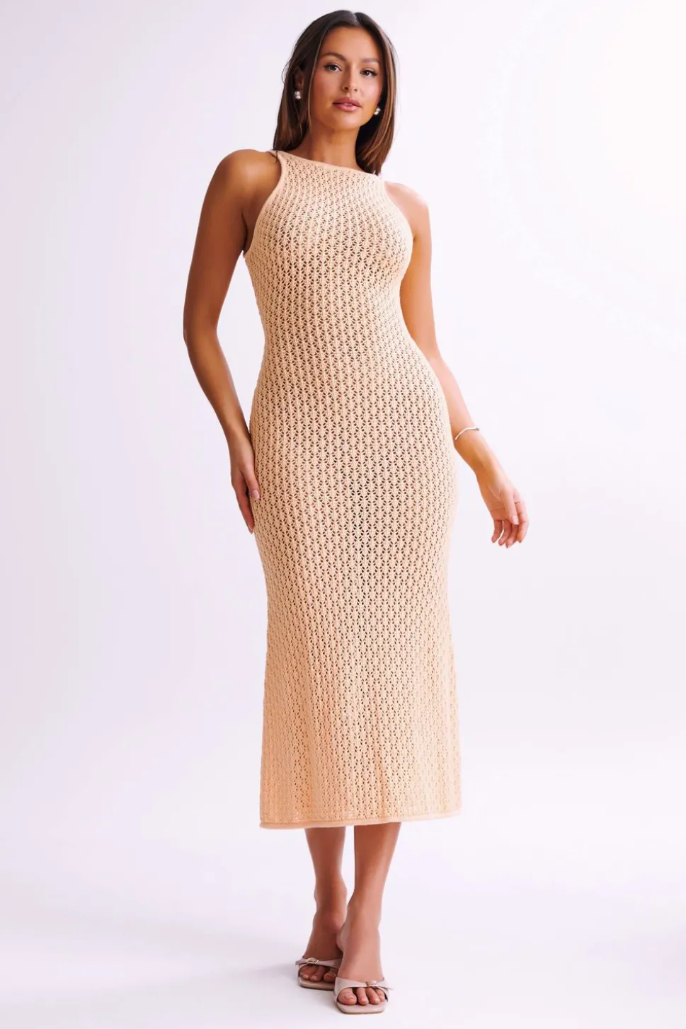 cordelia_0.webp Women MESHKI Midi Dresses<Cordelia