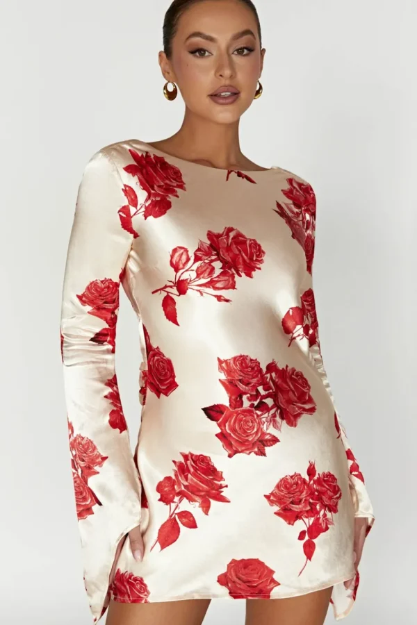 davina_1.webp Women MESHKI Mini Dresses<Davina