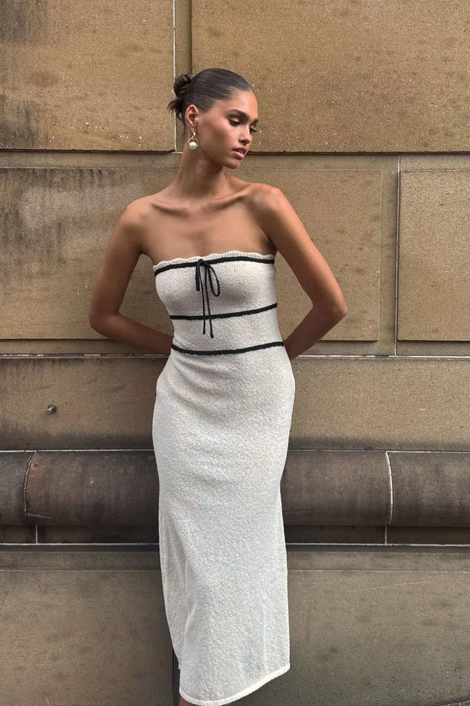Women MESHKI Midi Dresses<Dawn