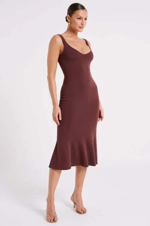 easton_4-1.webp Women MESHKI Midi Dresses<Easton