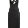 Women MESHKI Midi Dresses<Ebony