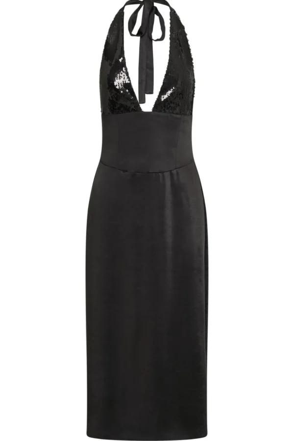 Women MESHKI Midi Dresses<Ebony