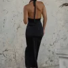 Women MESHKI Midi Dresses<Ebony