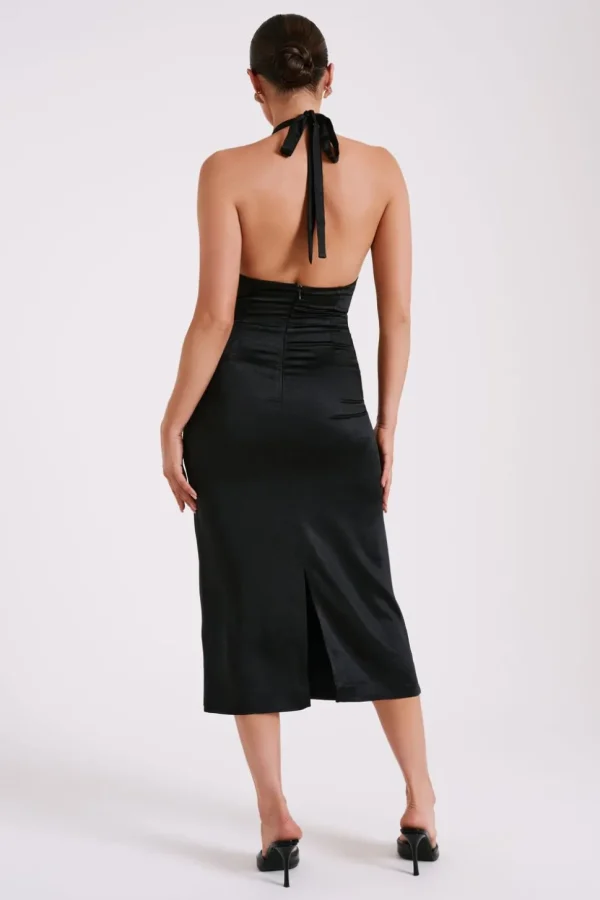 Women MESHKI Midi Dresses<Ebony