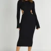 elodie_0.webp Women MESHKI Midi Dresses<Elodie