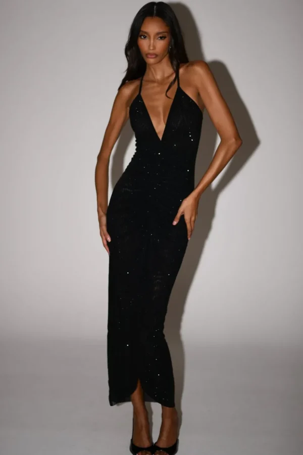 emeraude_0-1.webp Women MESHKI Midi Dresses<Emeraude