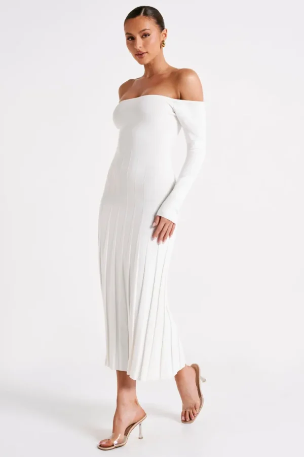 emmeline_4.webp Women MESHKI Midi Dresses<Emmeline