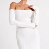 emmeline_6.webp Women MESHKI Midi Dresses<Emmeline