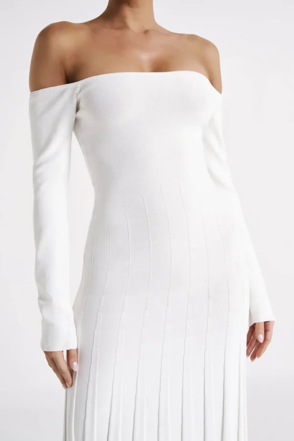 emmeline_7.webp Women MESHKI Midi Dresses<Emmeline