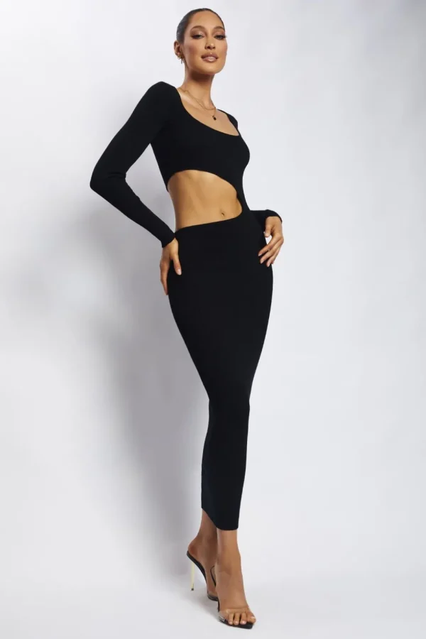 gaia_1.webp Women MESHKI Midi Dresses<Gaia