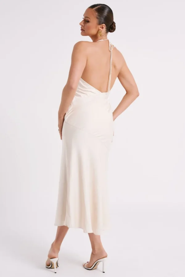 geena_1.webp Women MESHKI Midi Dresses<Geena