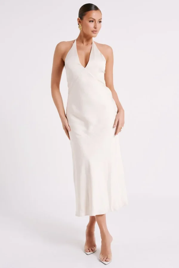 geena_3.webp Women MESHKI Midi Dresses<Geena