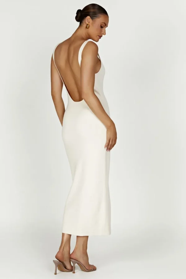 janie_2.webp Women MESHKI Midi Dresses<Janie