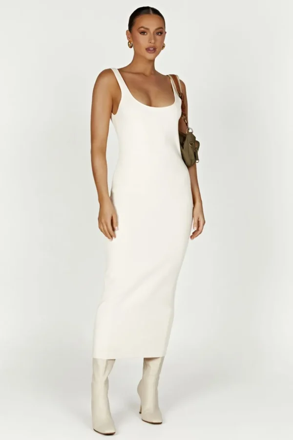 janie_6.webp Women MESHKI Midi Dresses<Janie