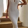 kahali_1.webp Women MESHKI Midi Dresses<Kahali