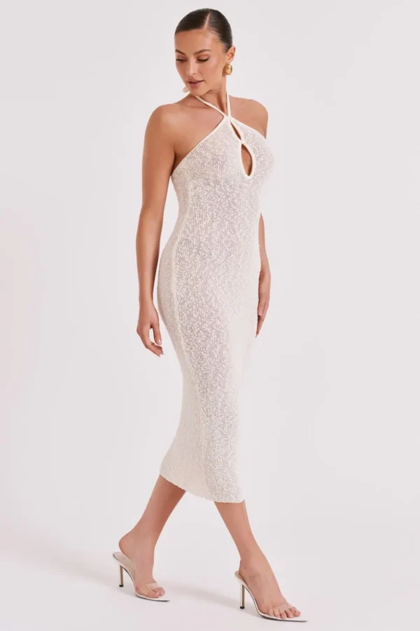 kahali_4.webp Women MESHKI Midi Dresses<Kahali